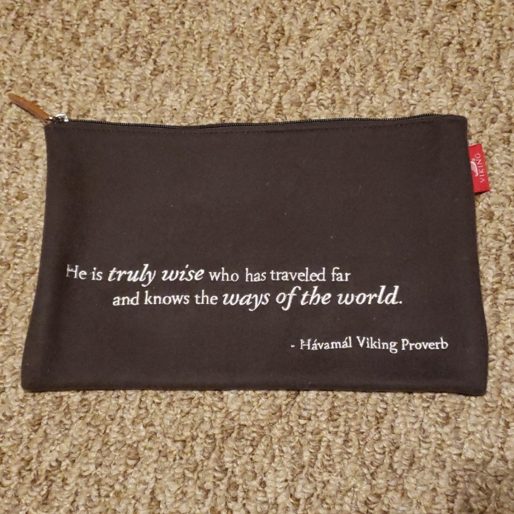 Viking cosmetics bag new without tags